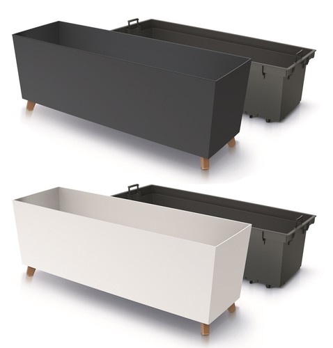 Flower pot planter trough - pot, with
