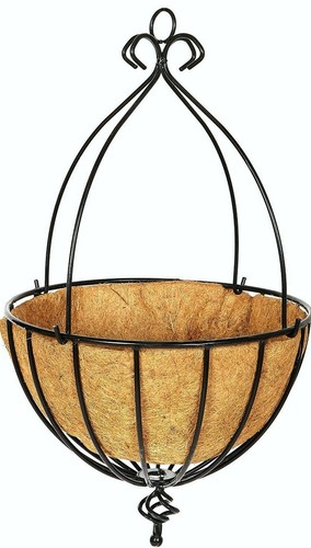 Large spiral hanging - hanging, basket
