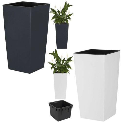 Tall planter flower pot - planter,