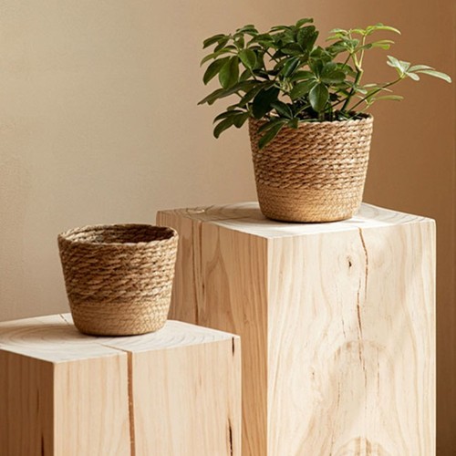 Decorative weaving flower - flower, pot
